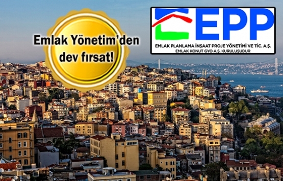 EPP İstanbul'daki 25 konut ve 4 ofisi satıyor!