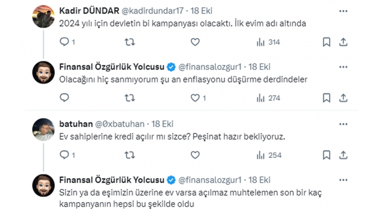 İmkanınız varsa şimdi ev alın ya da peşinatınızı biriktirin! 2026 ve 2027 de düşük faizli konut krediler olabilir!