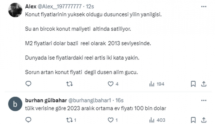 İstanbul da ortalama ev fiyatları 200 bin, ABD de 400 bin dolar! Yatırım için batıya koşmak mantıklı mı?