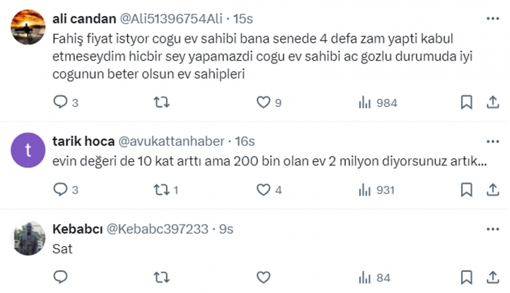 Ev sahipleri sosyal medyada kıyamet koparıyor: Kiracılar yüzde 25 le evimize çöktü, kurtulmak istiyoruz! 