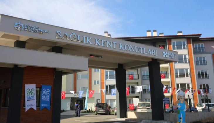Kocaeli de Sağlıkkent Konutları sahiplerine teslim edildi!