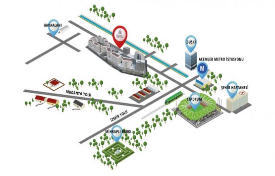 Down Town Bursa nerede?