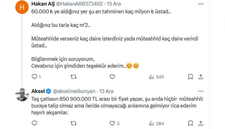 Uzman isimden yatırım yapacaklara tavsiye: Toprak yatırımı, minimum risk ile maksimum getiri sağlar! 