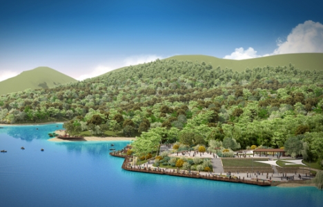 Konya Sille Barajı çevresindeki çalışmalarda sona gelindi!