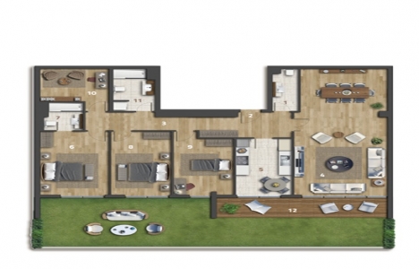 Simpleks daire nedir?