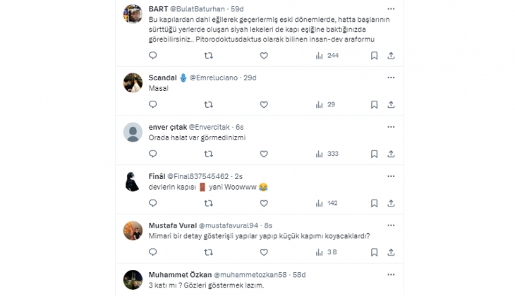 Eski binalarda kapılar niçin yüksekti?