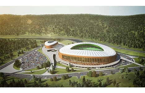 Giresun'a 21 bin 355 seyirci kapasiteli stat geliyor!