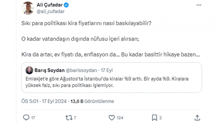 Kiralar, konut fiyatları ve enflasyon neden artıyor?