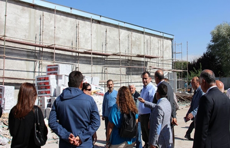 Çankaya Yılmaz Güney Sahnesi'nin inşaatı yükseliyor!