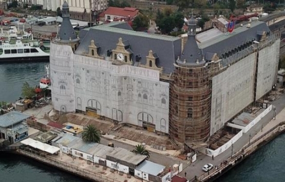 Haydarpaşa Garı nda restorasyon havadan görüntülendi!