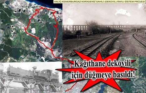 Haliç - Kemerburgaz - Karadeniz Sahili'ne dekovil geliyor!