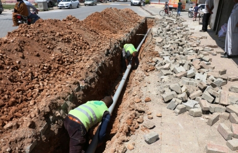 Şanlıurfa Akçakale'de alt yapı sorunları çözüldü!