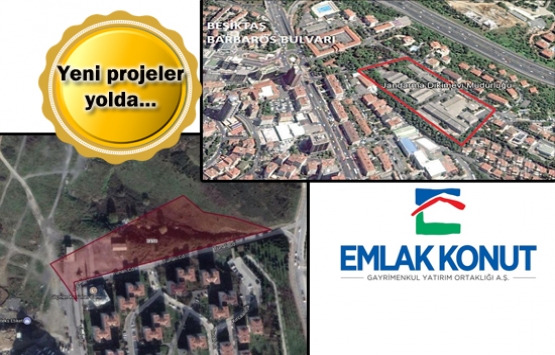 Emlak Konut Beşiktaş ve İkitelli'de yeni proje yapacak!