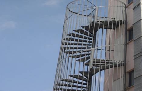 Konutlarda yangın merdiveni yönetmeliği!