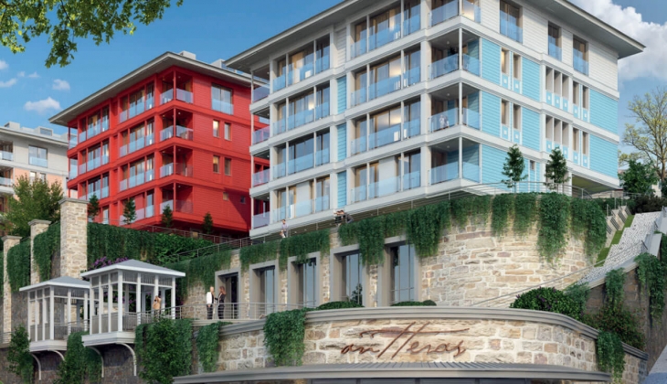 Antteras Nev satışta! İstanbul Boğazı na komşu 54 yeni konut geliyor! 