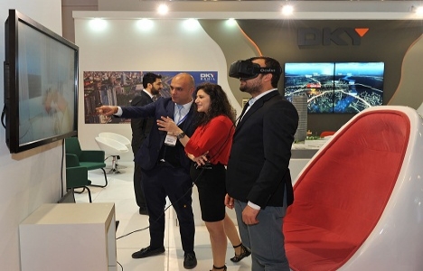 DKY İnşaat projelerini Cityscape Turkey de sanal gerçeklik gözlüğüyle tanıttı!