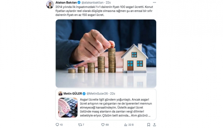 Konut fiyatları reel olarak düşüyor ama şu an sıfır dairenin fiyatı en az 150 asgari ücret!