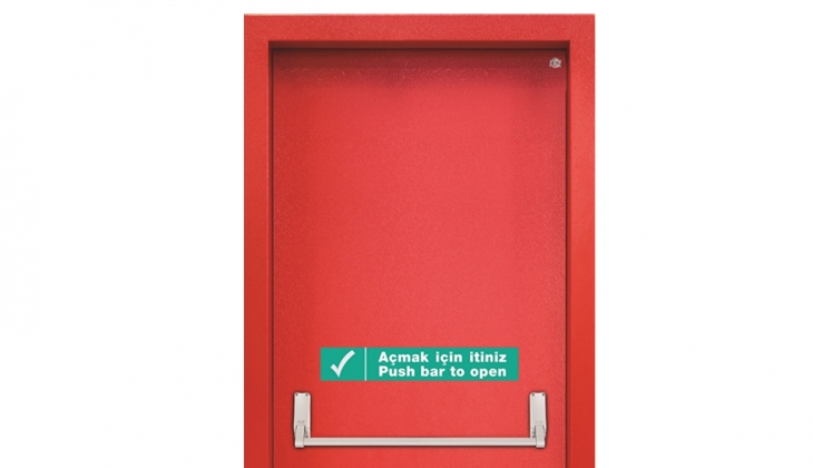 CE Sertifikalı Kale Yangın Kapısı güvenliği arttırıyor!