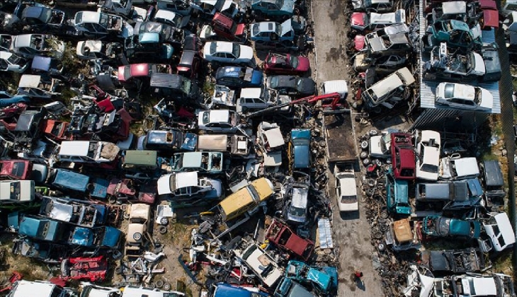 307 noktadan teslim alınan 2 bin 253 hurda araç ekonomiye kazandırıldı!