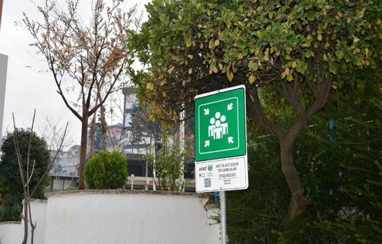 Acil toplanma yerleri için yeni çözüm! 