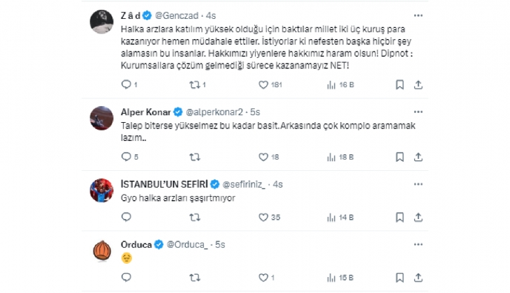 Borsada halka arzlarda tavan serisi bozuldu! Sur Tatil Evleri GYO yatırımcıları şokta!