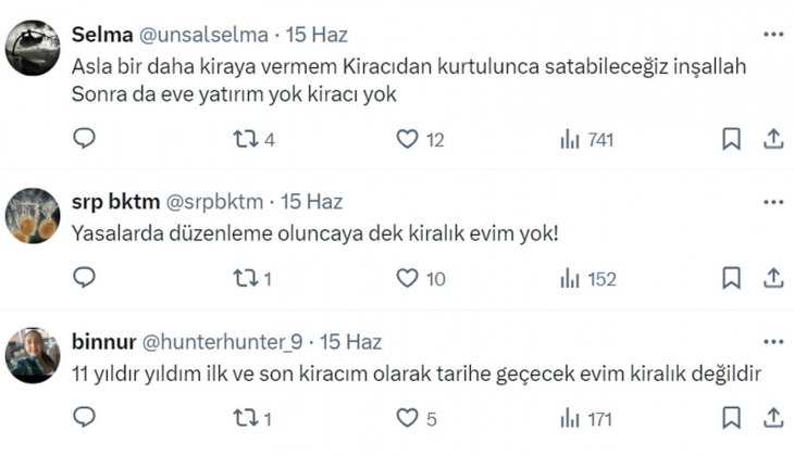 Mağdur ev sahipleri: Evim kiralık değildir!