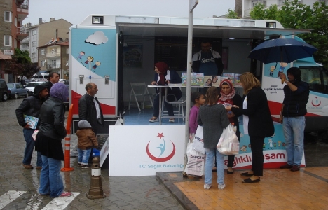 Emirdağ Sağlıklı Yaşam Birimi mobil platform aracı ile hizmet vermeye başladı!