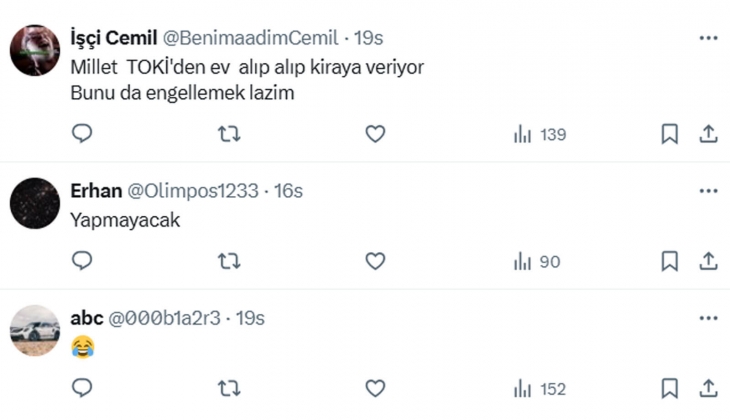 Devlet sosyal yapılaşmaya yönelmezse, başta memurlar olacak şekilde maaşlı çalışanlar evsizliğe mahkum olacak!