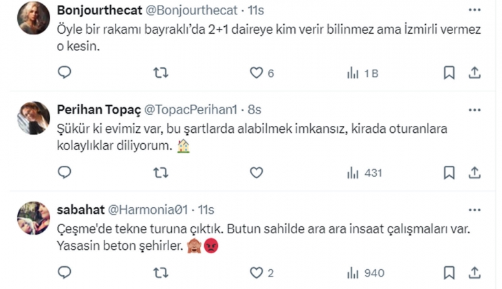 İzmir de yeni konut projesinde 2+1 evlerin fiyatları 16-25 milyon TL arasında! Bu rakamı kim verebilir? 