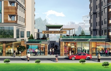 Çarşı Evleri Ümraniye de 360 bin TL ye 2+1! Yeni proje!