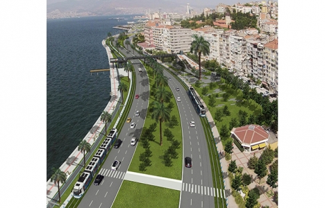 Konak tramvay hattında son rötuşlar!