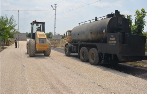 Kozan Belediyesi yol genişletme çalışmaları yapıyor!