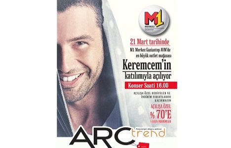 ARC Outlet 21 Mart’ta M1 Merkez Gaziantep AVM’de açılıyor!