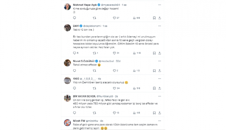 6 yıldır ödenmeyen 10 bin liralık vergi borcu için devlet kaç lira tahsil eder?