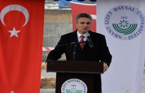 AİBÜ kütüphane ve teknokent binalarının temeli atıldı!