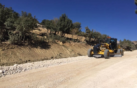 Kumluca Dereköy yolu asfalta hazırlanıyor!
