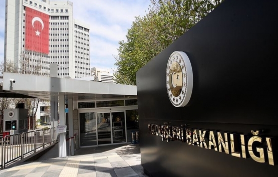 Dışişleri Bakanlığı'ndan İsrail'in yasa dışı yerleşim inşa planlarına onay vermesine tepki!