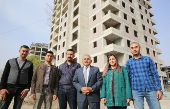 Kayseri Kazım Karabekir Kentsel Dönüşüm'de binalar yükseliyor!