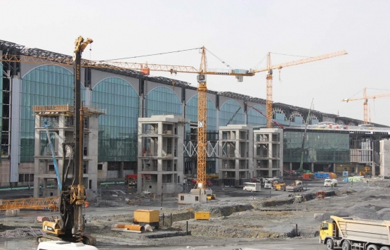 3. havalimanı havadan görüntülendi! 