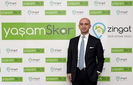 Zingat.com yaşamSkor uygulamasını tanıttı!