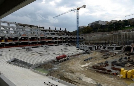80 karede Vodafone Arena nın inşaat süreci!