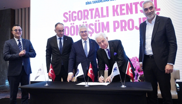 Türkiye'de bir ilk! Bina tamamlama sigortasıyla sigortalı dönüşüm başlıyor!