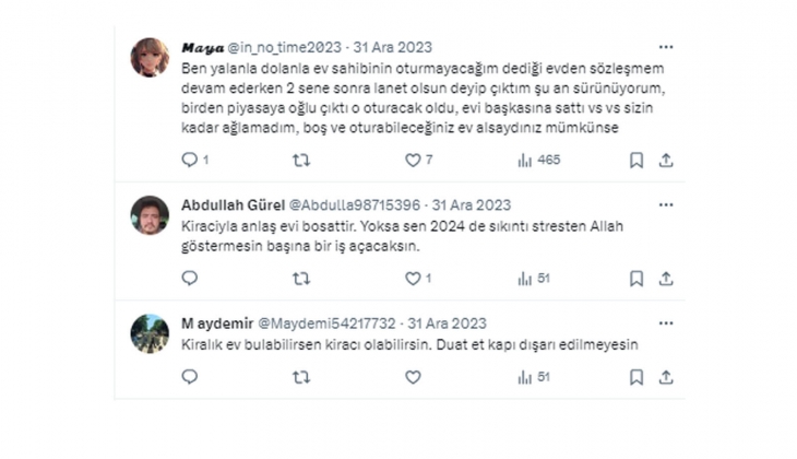 Ünlü doktordan 2024 dileği: Umarım bu yıl benim gibi on binlerce mağdur insan evlerine kavuşur!