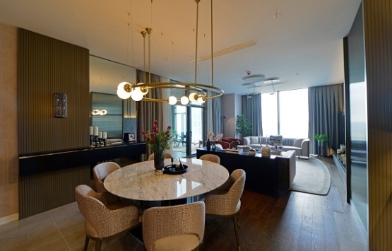 Skyland İstanbul’un örnek dairesi tamam!