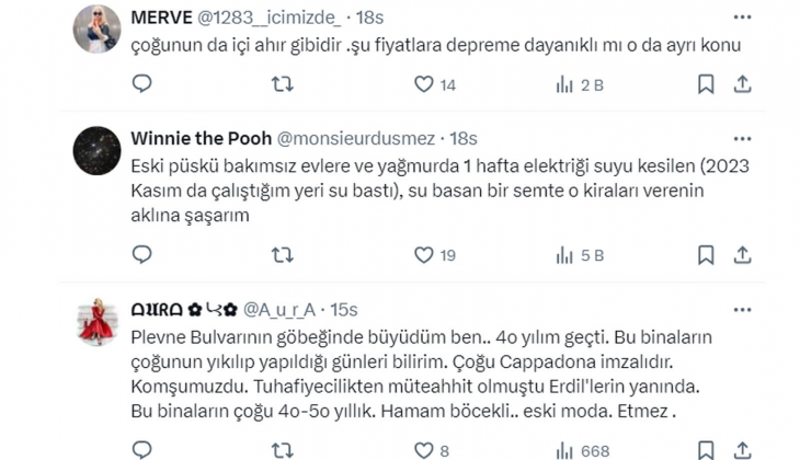 Alsancak ta kiralık ev bedelleri 162 bin TL ye kadar yükseldi!