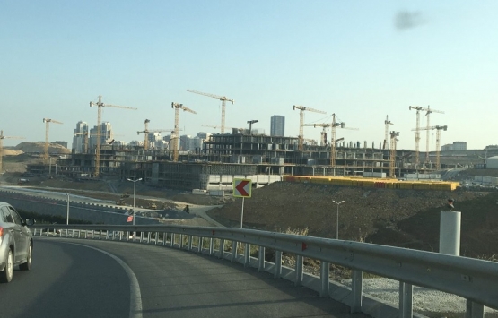 İkitelli Şehir Hastanesi nin inşaatından son kareler!