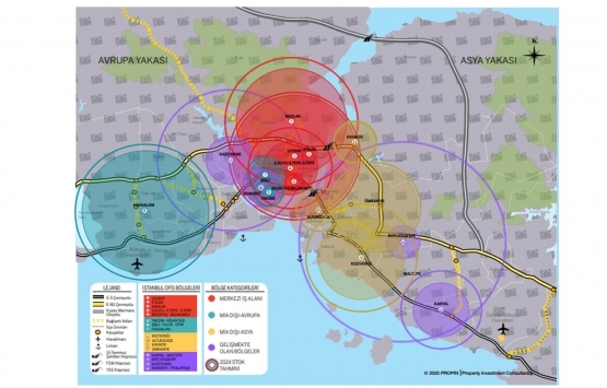 İstanbul un en pahalı ofis kirası Levent te!