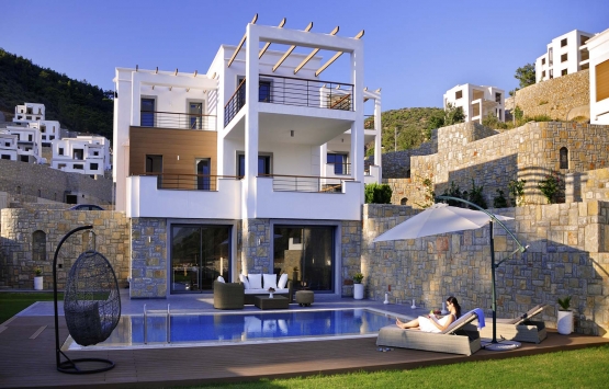 Kaledos Evleri manzarasıyla büyülüyor!