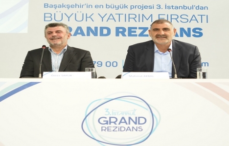 3. İstanbul Grand Rezidans satışta! Yeni proje!