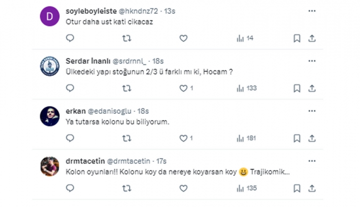 Deprem yönetmeliğine meydan okuyan o bina hayrete düşürdü!